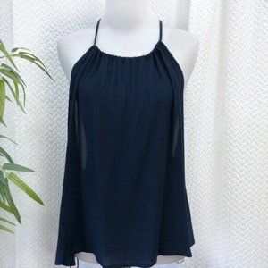 NEW Paper Crane Deep Cut Side Tank Top Small